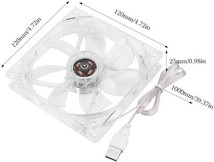 Aquarium Borstelloze Ultra Stille Blower Cooling Fan Multifunctionele Diy Pc Auto Vis & Aquatische Huisdier levert