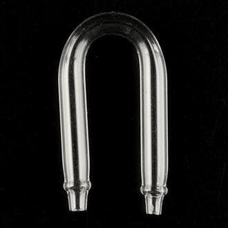 Aquarium CO2 Diffuser Terugslagklep U-vorm Glazen Buis G01558 Zuignap Voor Buis O8P1