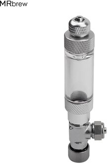 Aquarium Co2 Regulator + Bubble Counter kit Naald Valve Aanpassing Valve Mini enkele kop voor Fish Tank Co2 Systeem