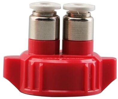 Aquarium CO2 Systeem Buis Kleppen Guage Fles Cap Aquarium Levende Plant Reactor 85LA Rood