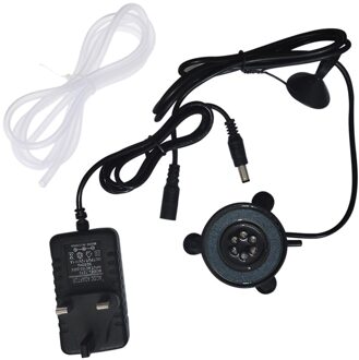 Aquarium Decoratieve Verlichting Ronde Licht Spotlights Vijver Pool Verhogen Zuurstof Aquarium Air Stone Bubble Licht Au/Us/Eu/Uk