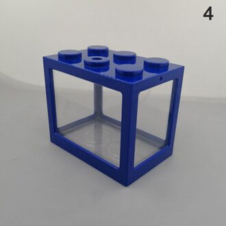 Aquarium Fish Kom Tank Usb Mini Aquarium Met Led Lamp Licht Home Office Desktop Thee Tafel Decoratie accessoires Rood