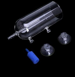 Aquarium Glas CO2 Diffuser Bubble Air Stone Purge Zuurstof Beluchting M08