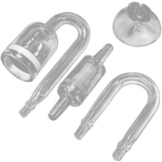 Aquarium Glas Plant Co2 Diffuser U-vorm Buis Set Voor Plant Meststof Vis