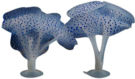 Aquarium Glow Kunstmatige Kwallen Gesimuleerde Aquatic Plant Fluorescerende Kwallen Aquarium Decoratie Blauw
