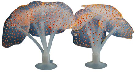 Aquarium Glow Kunstmatige Kwallen Gesimuleerde Aquatic Plant Fluorescerende Kwallen Aquarium Decoratie Geel