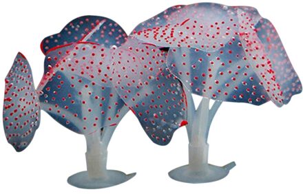 Aquarium Glow Kunstmatige Kwallen Gesimuleerde Aquatic Plant Fluorescerende Kwallen Aquarium Decoratie Rood