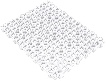 Aquarium Isolatie Board Aquarium Bodem Filter Plaat Rooster Plastic Separator doorzichtig