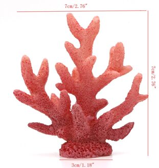 Aquarium Kunstmatige Hars Koraal Boom Onderwater Ornament Landschap Decoratie