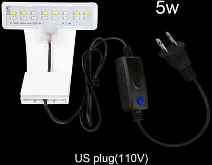 Aquarium Lamp Led Plant Licht Past Tanks 6Mm Dikte Aquatic Lamp Aquarium Beugel Licht US plug