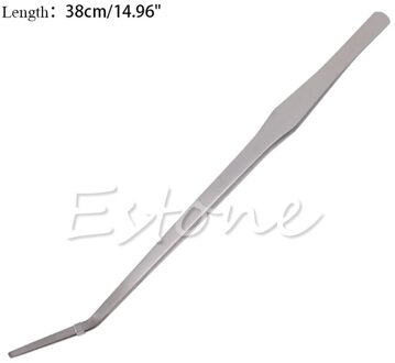 Aquarium Live Tank Curve Plant Lange Tang Rvs Pincet 27/38/48Cm 38cm