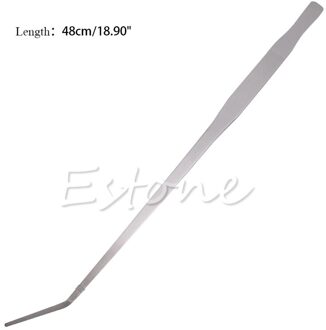 Aquarium Live Tank Curve Plant Lange Tang Rvs Pincet 27/38/48Cm