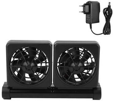 Aquarium Marine Tropic Chillers Mini Koelventilator Dubbele Vis Tank + Adapter European regulations
