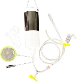 Aquarium Pekel Garnalen Incubator Baby Visvoer Fairy Ei Artemia Alive Hatch Kit 54DC