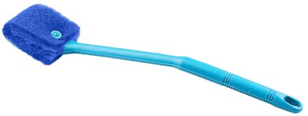 Aquarium Reinigingsborstel Aquarium Algen Cleaner Spons Algen Remover Cleaner Glazen Aquarium Accessoires #40 Blauw