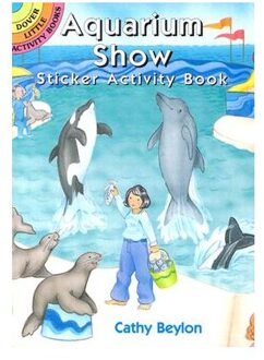 Aquarium Show Sticker Activity Book - Cathy Beylon