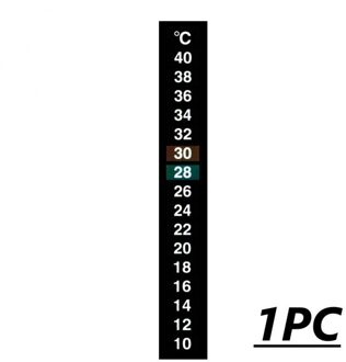 Aquarium Thermometer Dual Schaal Vis Tank Vloeistof Temperatuur Tester Sticker Fahrenheit Digitale Lcd-scherm Adhesive Strip