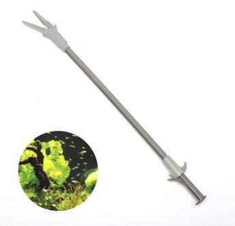 Aquarium Tweezer 50 CM Planten Multi Tool Aquarium Tong Aquarium Klem Clip Lange Handvat Plastic Pinchers Algen Tang Zeewier
