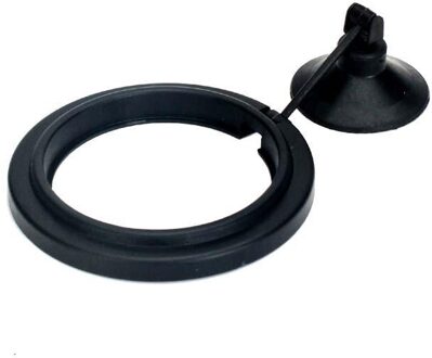 Aquarium Voeden Ring Aquarium Station Drijvende Voedsel Lade Feeder Vierkante Cirkel Accessoire Water Plant Drijfvermogen Zuignap B
