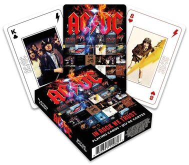 Aquarius AC/DC Playing Cards In Rock We Trust