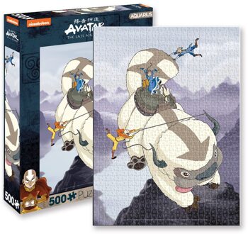 Aquarius Avatar: The Last Airbender Jigsaw Puzzle Appa and Gang (500 pieces)