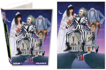 Aquarius Beetlejuice Jigsaw Puzzle Mansion (300 pieces)