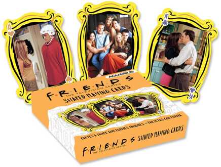 Aquarius Friends Playing Cards Shaped Scenes
