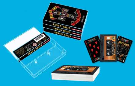 Aquarius Guns N' Roses Playing Cards Cassette (PDQ)