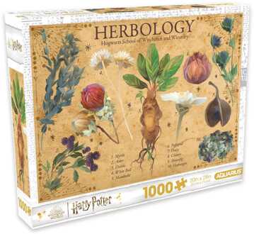 Aquarius Harry Potter Jigsaw Puzzle Herbology (1000 pieces)