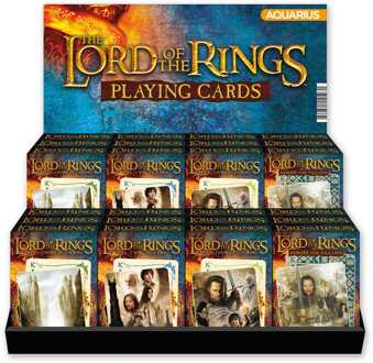 Aquarius Lord of the Rings Playing Cards Display (24)