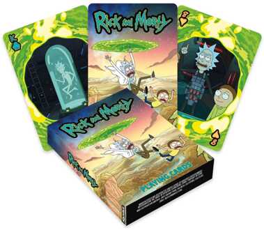 Aquarius Rick and Morty Playing Cards Scenes