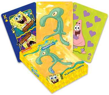 Aquarius SpongeBob Playing Cards Bold and Brash