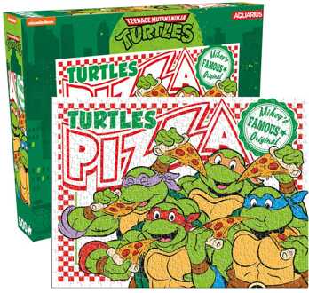 Aquarius Teenage Mutant Ninja Turtles Jigsaw Puzzle Pizza (500 pieces)