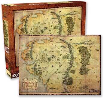 Aquarius The Hobbit Jigsaw Puzzle Map (1000 pieces)