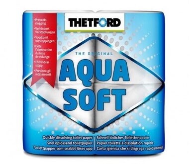 Aquasoft Toiletpapier pak a 4 rol