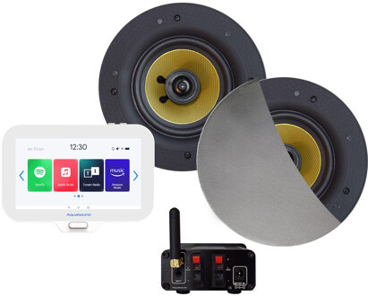 Aquasound Music Center Aquasound N-Joy Controller + Versterker + Move Speakerset Aquasound