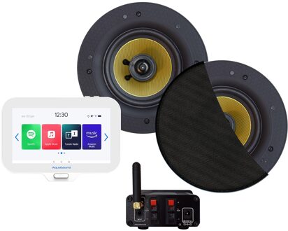 Aquasound Music Center Aquasound N-Joy Controller + Versterker + Move Speakerset Aquasound