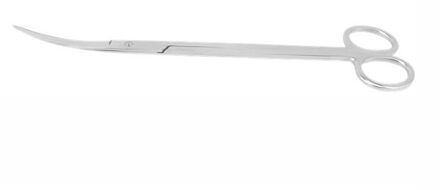 Aquatic Plant Schaar Aquarium Gebogen Aquarium Rvs Wave Scissor Clipper Clean Tool wit