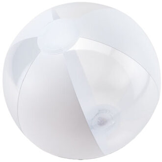 Aquatime opblaasbare strandbal Wit - One size