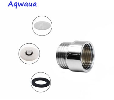 Aqwaua Badkamer Accessoires G1/2 "Draad 8L/Min Waterbesparende Douchekop Beluchter Waskolf Uitloop Filter Kraan beluchter Tap Filter