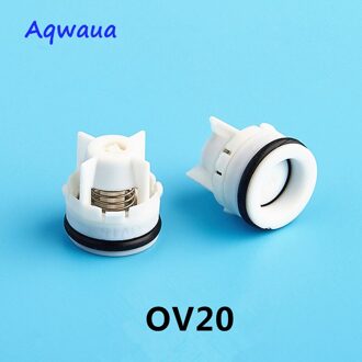 Aqwaua OV20 Water Terugslagklep 3 Stk/partij Non Return Douchekop Valve Badkamer Accessoire Een Manier Water Controle Connector Valve OV20