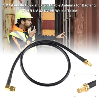 AR-152 AR-148 SMA Male To Female Radio Coaxial Extend Cable Antenna For Baofeng UV-5R UV-82 UV-9R Walkie Talkie Extension Cord