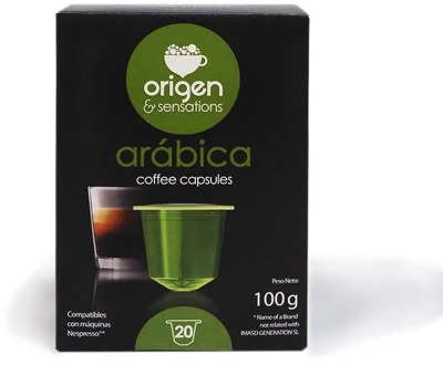 Arabica 20 capsules origin Sensations compatible Nespresso