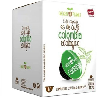 ARABICA ORGANIC, 16 capsules origin Sensations compatible Dolce Gusto