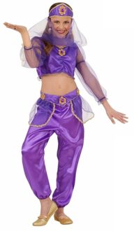 Arabisch kostuum meisje Paars - Lila