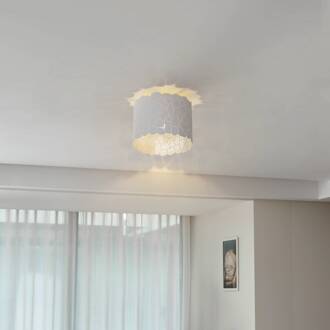 Aralena plafondlamp, wit, metaal, Ø 26 cm