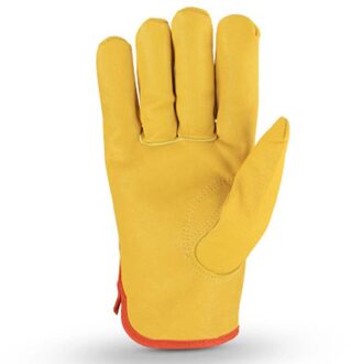 Arbeid Bescherming Tuin Handschoenen Vijf Vingers Outdoor Comfortabele Slijtvaste Lederen Handschoenen