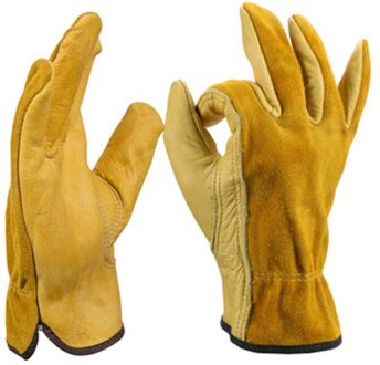 Arbeid Handschoenen Volledig Lederen Handschoenen Veiligheid Bescherming Producten