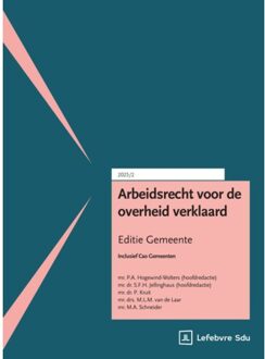 Arbeidsrecht Voor De Overheid Verklaard. Editie Gemeente - S.H.A.M. Dassen