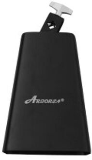 Arborea 6 'Koe Bel 1Pc Duurzaam Koe Bell Orff Percussie Zwart Metalen Koe Bel Drum Accessoires